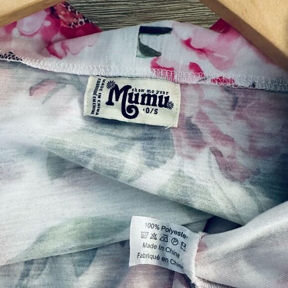 Show Me Your Mumu Pink White Floral Robe - Picture 4 of 4